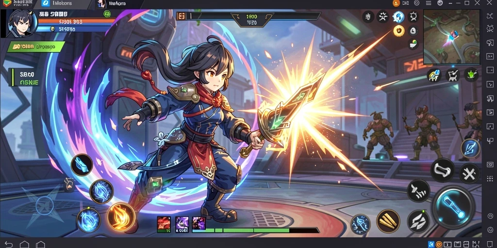 Menu gameplay yang sederhana dan mudah dinavigasi.