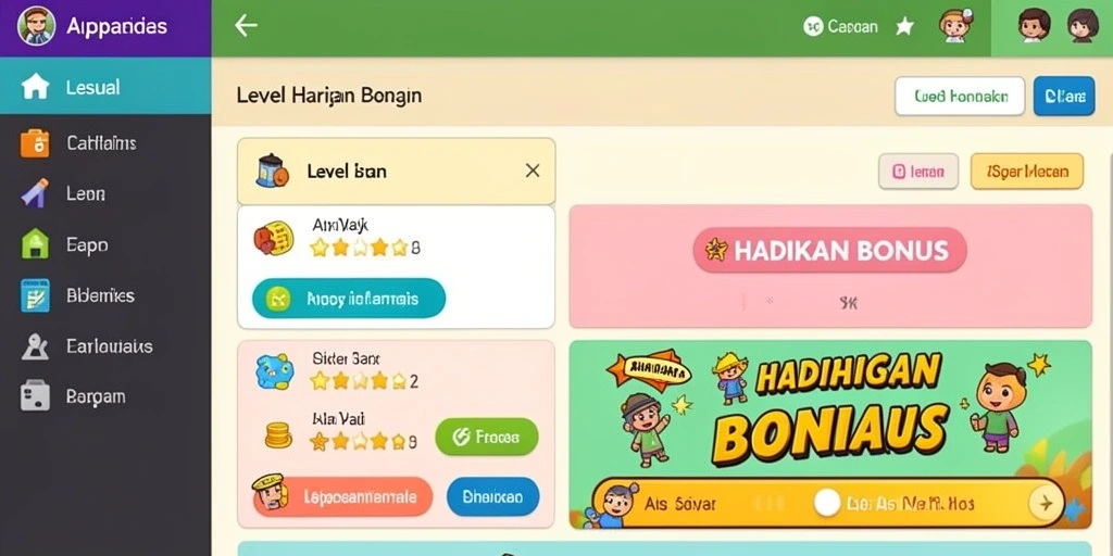 Antarmuka pengguna yang mudah dinavigasi dan ramah.