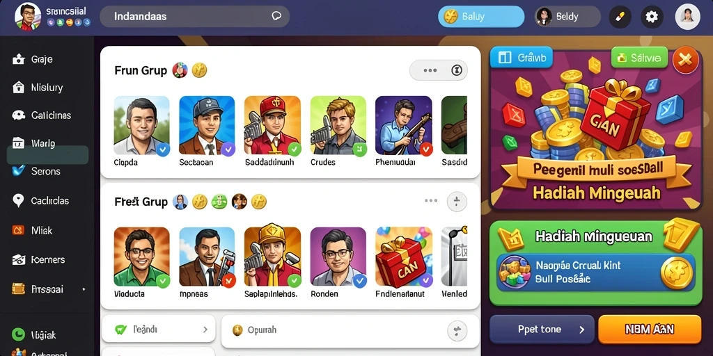 Fitur interaksi sosial dalam OVO88 yang mengasyikkan.