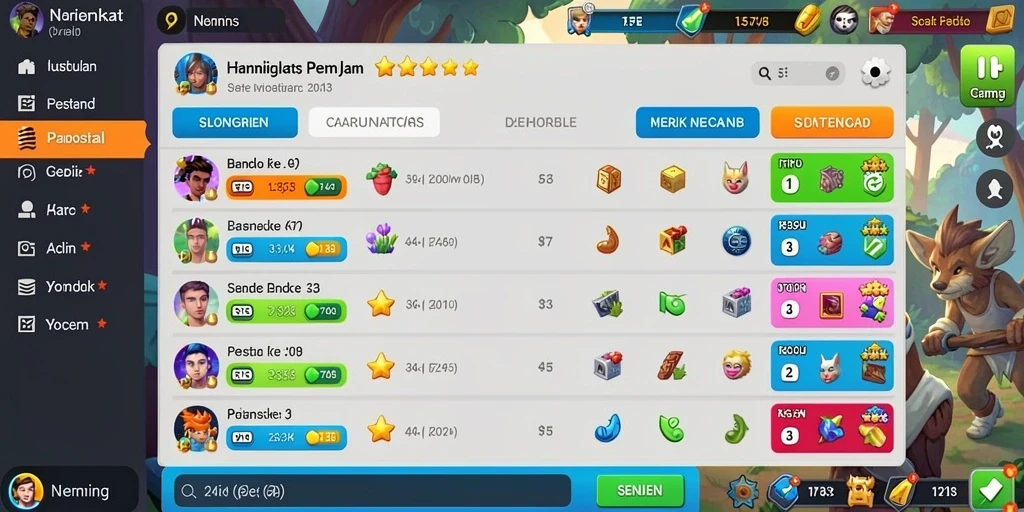 Fitur mode multiplayer yang kompetitif.